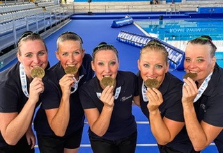 Mehr über den Artikel erfahren Bronze für die VWM-Synchronixen bei der EM in Rom