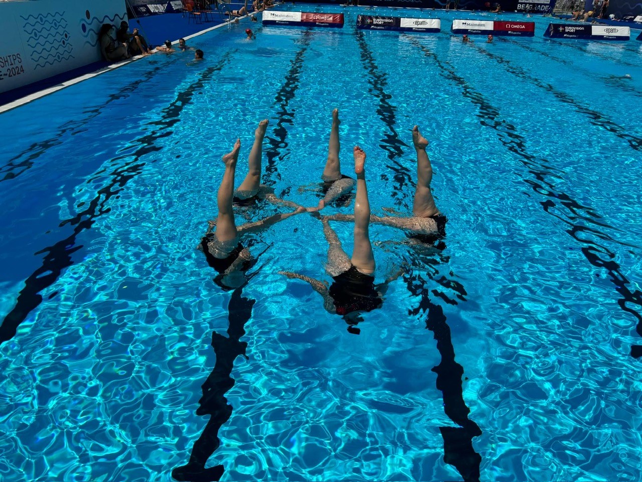 Mehr über den Artikel erfahren Belgrad EM Master 2024: Drei Medaillen für die Synchronixen des VW Mannheim – 2x Silber, 1x Bronze