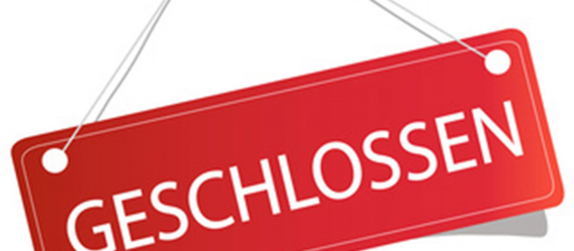 geschlossen